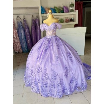 Vestido Lila XV Años
